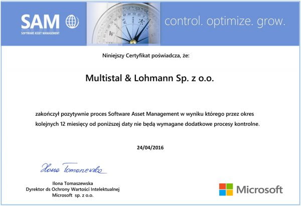 Microsoft Software Asset Managment
