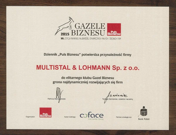 Gazele Biznesu 2015